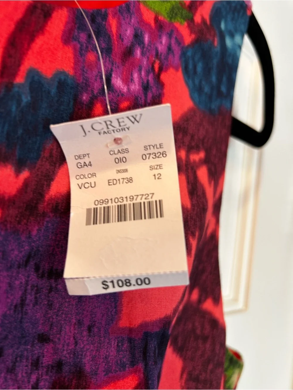 J. Crew Pink Floral Sleeveless Sheath Dress